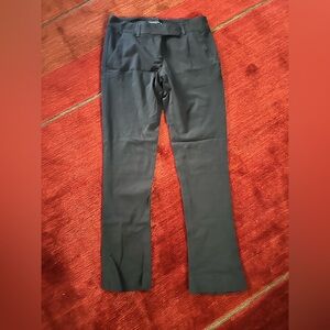 Theory Women's Black Straight Leg Pants